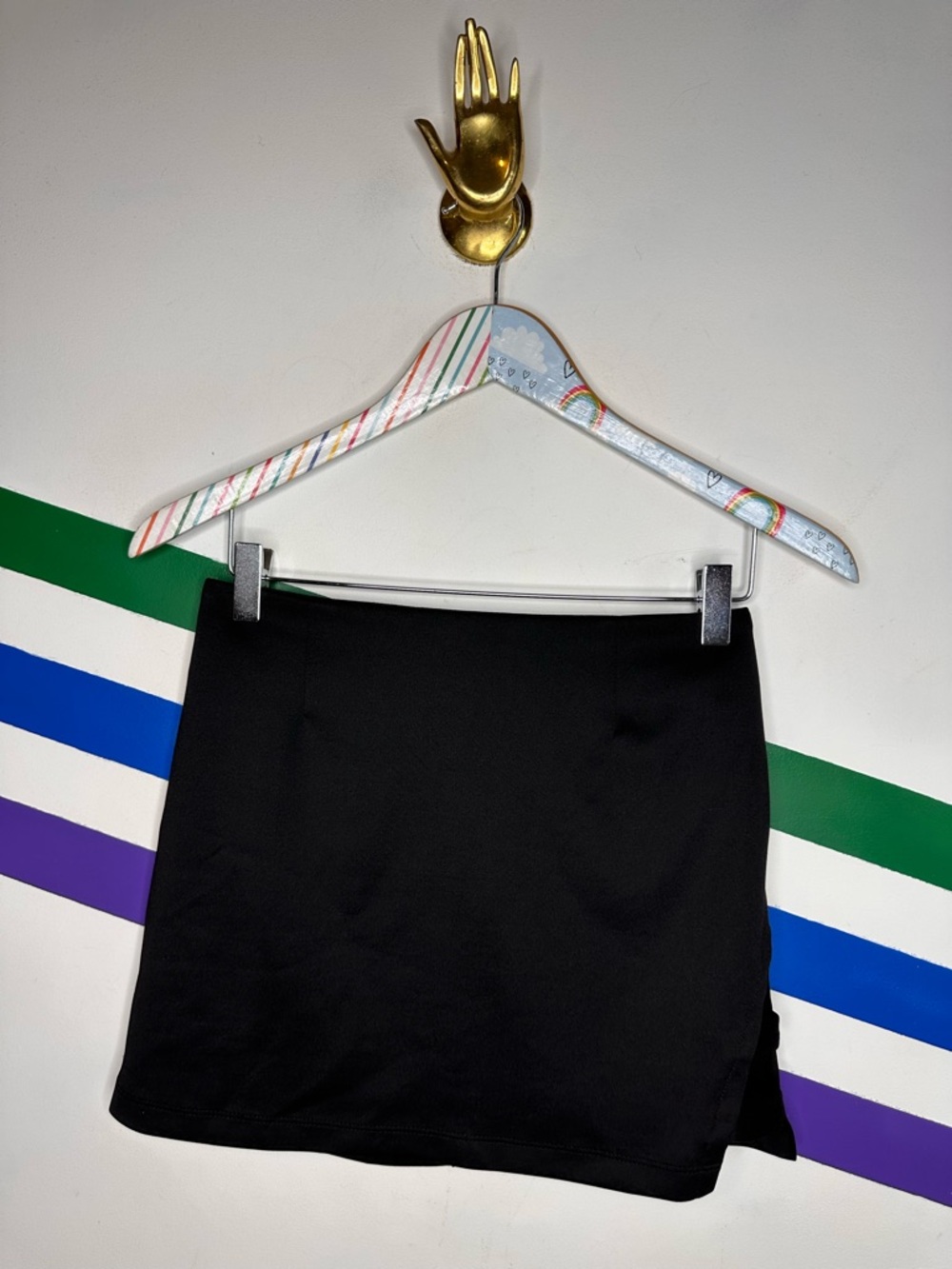 Forever 21 cutout mini skirt size small